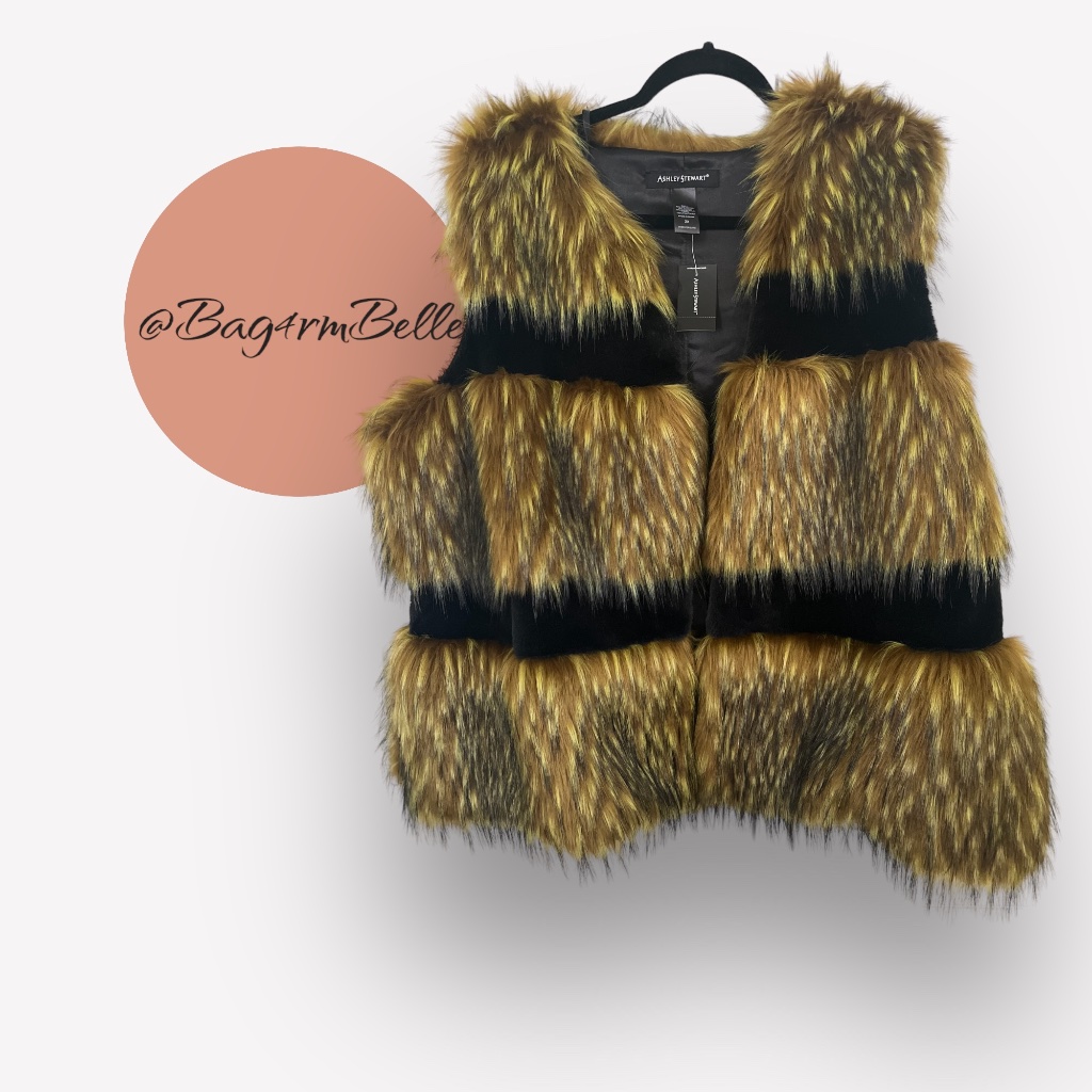 Faux Fur Vest “Lane Bryant”